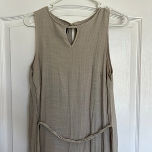 AGB tan dress